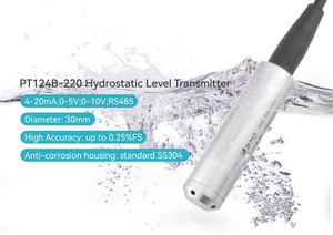 Chống ăn mòn 4 20mA chìm ngâm nước áp lực cấp Cảm biến chống ăn mòn cụ - Product Image 2