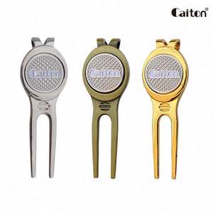 ชุดอุปกรณ์กอล์ฟแบบแบทช์โดยตรง  ตะเกียบของขวัญโลหะผสมสังกะสีสีเขียว พร้อมโลโก้สั่งทำ - Product Image 3