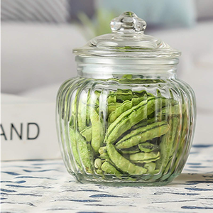 500ml Cylinder <b>Glass</b> Storage <b>Container</b> for Canned Food - Product Image 2