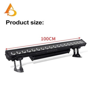 Luz LED de Pared de Alta Calidad, 18 Piezas, DMX Pixel, RGBWA, IP65, Impermeable, Lineal - Product Image 5