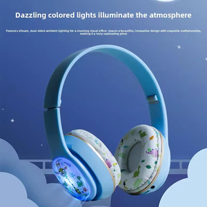 Audífonos Inalámbricos Bluetooth con Diseño de Animales Lindos, Plegables, Estéreo y Luminosos - Product Image 3