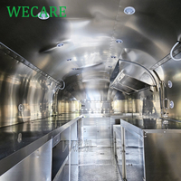 WECARE Carritos Foodtruck Mobile Boba Tea Beer Drink Bar Remorque Food Truck Dessert Ice Cream BBQ Food Trailers Entièrement équipés