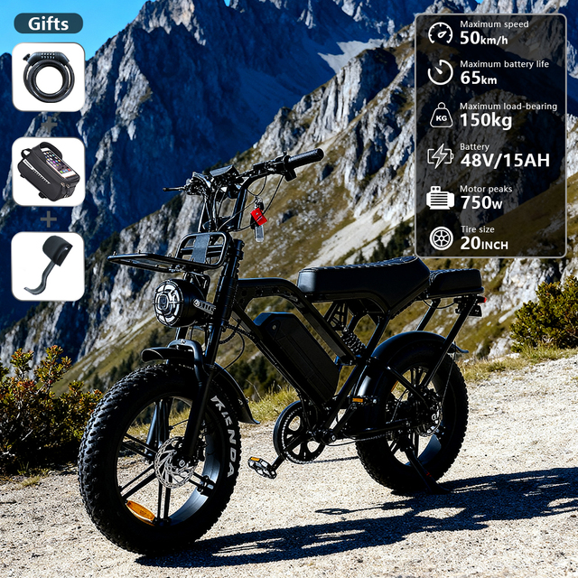 VOMO X80 Pro E-bike Fat Tyre Electr Bicycle 20inch 250W Electric Dirt Bike Cheap Best Sale E Bike High Speed Mountain Ebike