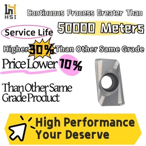 Insertos de fresado de hombro cuadrado de alta calidad APMT1135PDER Insertos de fresado de alta alimentación para acero de alta dureza - Product Image 5