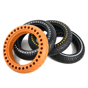 Pneu gonflable de 8,5 pouces pour <span class=keywords><strong>trottinette</strong></span> électrique, pièces de rechange complètes en nid d'abeille pour pneu <span class=keywords><strong>Xiaomi</strong></span> Mijia Pro <span class=keywords><strong>M365</strong></span>, pneu plein de 10 pouces - Product Image 2