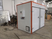 Four de séchage sous vide du bois de chauffage four à bois machine de séchage du bois soufflage de courant d'air chaud thermique séchoir à bois de grande capacité