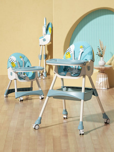 All'ingrosso neonati prodotti per bambini Multi-altezza sedia e 3 modalità reclinabili bambino alto con vassoio rimovibile sedia pieghevole per neonati - Product Image 6