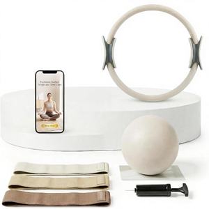 Accesorios para Pilates: Bola de Pilates, Pesas de Tobillo, Barra, Mancuernas de Silicona, Anillo de Fuerza, Tapete de Yoga, Set de Fitness con Logotipo Personalizado de Fábrica - Product Image 2