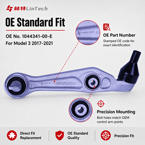 ยางหุ้มแขนควบคุมล่างด้านหน้า LinTech OE Standard รุ่น OE 1044341 00 E ใช้ได้กับ <span class=keywords><strong>Tesla</strong></span> <span class=keywords><strong>Model</strong></span> <span class=keywords><strong>3</strong></span> ปี 2017-2021 - Product Image 2