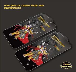 9H Couverture Complète Antidéflagrant 3D Radiant Imperméable Grade AA + Protecteur d'Écran en Verre Trempé Rouge pour Redmi Note 11 Téléphone Portable - Product Image 6