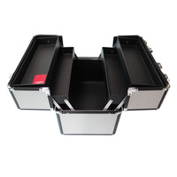 Valise de Maquillage Professionnelle Portable Grande Capacité Étanche pour Manucure et Beauté – Style Tendance