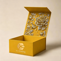 Caja de Papel Magnética de Lujo con Logotipo Personalizado de Fábrica al por Mayor para Embalaje de Cajas de Regalo, Cierre Magnético, Cartón Rígido