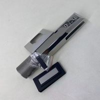Offre Spéciale : Garde-corps en verre sans cadre en acier inoxydable 2205 pour intérieur et extérieur, avec embouts de fixation pour verre (type perceuse à percussion) pour balcon