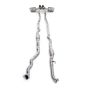 Sistema de Escape Cat-Back de Alto Rendimiento Personalizado con Válvula Electrónica para Cadillac CTS Coupé 3.6L V6 2011-2014, Chasis <span class=keywords><strong>Sigma</strong></span> II - Product Image 4