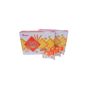 แครกเกอร์ชีสออร์แกนิคพรีเมียม LIBRA Atela ขนมอบกรอบ รสชีส หวานเค็ม พร้อมทาน บรรจุกล่อง 204 กรัม - Product Image 1