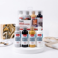 Peinture acrylique professionnelle en vrac 100 ml, résistante à la décoloration, pour peinture sur toile, artisanat, bois, céramique