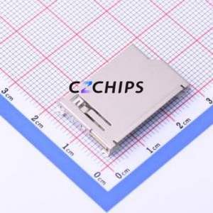 HYCW64-SD11-165B SD Card / Memory Card Connector SMD Connector Plug-In Type Standard SD Card Card Holder With - Product Image 1