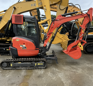 Excavadora Kubota U35 usada original de Japón, 3.5 toneladas, miniexcavadora de cola cero, en stock, lista para enviar, en buen estado de funcionamiento. - Product Image 1