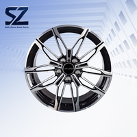 Jantes en alliage Safe Zone 17x8.0 pouces 5x112 pour pick-up et SUV, remplacement d'usine, jantes robustes pour VW Amarok Tiguan