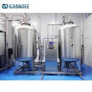 QHS-10000 high expansion carbonated drink CO2 mixer mixing machine with vacuum tank