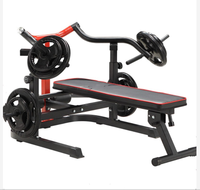 Banc de musculation pliable en acier pour usage commercial, idéal pour les exercices de sit-up