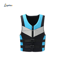 Rompi pelampung perahu neoprene dewasa, jaket pelampung untuk berselancar ukuran berbeda