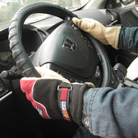 Gants de cyclisme et de ski unisexes, hiver, thermiques, respirants, légers, à doigts entiers, en polaire