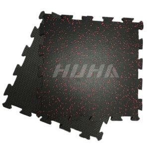 Usine HUHA 15MM Interlocking <span class=keywords><strong>Gym</strong></span> Caoutchouc EVA Composite Carreaux <span class=keywords><strong>de</strong></span> sol Transport facile Installer EVA <span class=keywords><strong>Gym</strong></span> Sol Intérieur <span class=keywords><strong>Tapis</strong></span> En Caoutchouc - Product Image 3