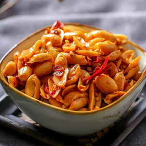 Cremige Erdnuss-Snacks Lieferant Lebensmittel qualität Beste Qualität Zertifiziert Natrium arm Langer Export Getrocknete geröstete Erdnuss kerne - Product Image 2