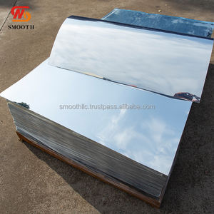 Tapis de couloir de mariage en feuille de miroir argentée réfléchissante brillante en gros - Product Image 3