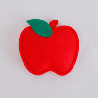 Hoogwaardige vilten fruit- en groente-DIY-knutselset voor kinderen, met fruit en groenten, decoratieve vilten speelgoedjes