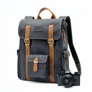 Công Suất Lớn Nhiếp Ảnh Vải Ba Lô Máy Ảnh Túi Chuyên Nghiệp Dslr Máy Ảnh Túi Ba Lô Cho Các Nhiếp Ảnh Gia - Product Image 3