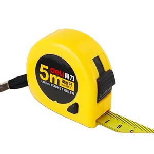 Deli 8203 ruban à mesurer en acier de haute qualité haute précision 5 mètres 2 mètres en acier inoxydable 10 mètres règle à bois drawi - Product Image 1