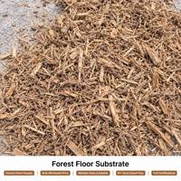 Substrat de lit pour reptiles en écorce bioactive, hydratant et respectueux de l'environnement, pour terrariums de serpents, lézards et tortues, favorisant la chaleur.