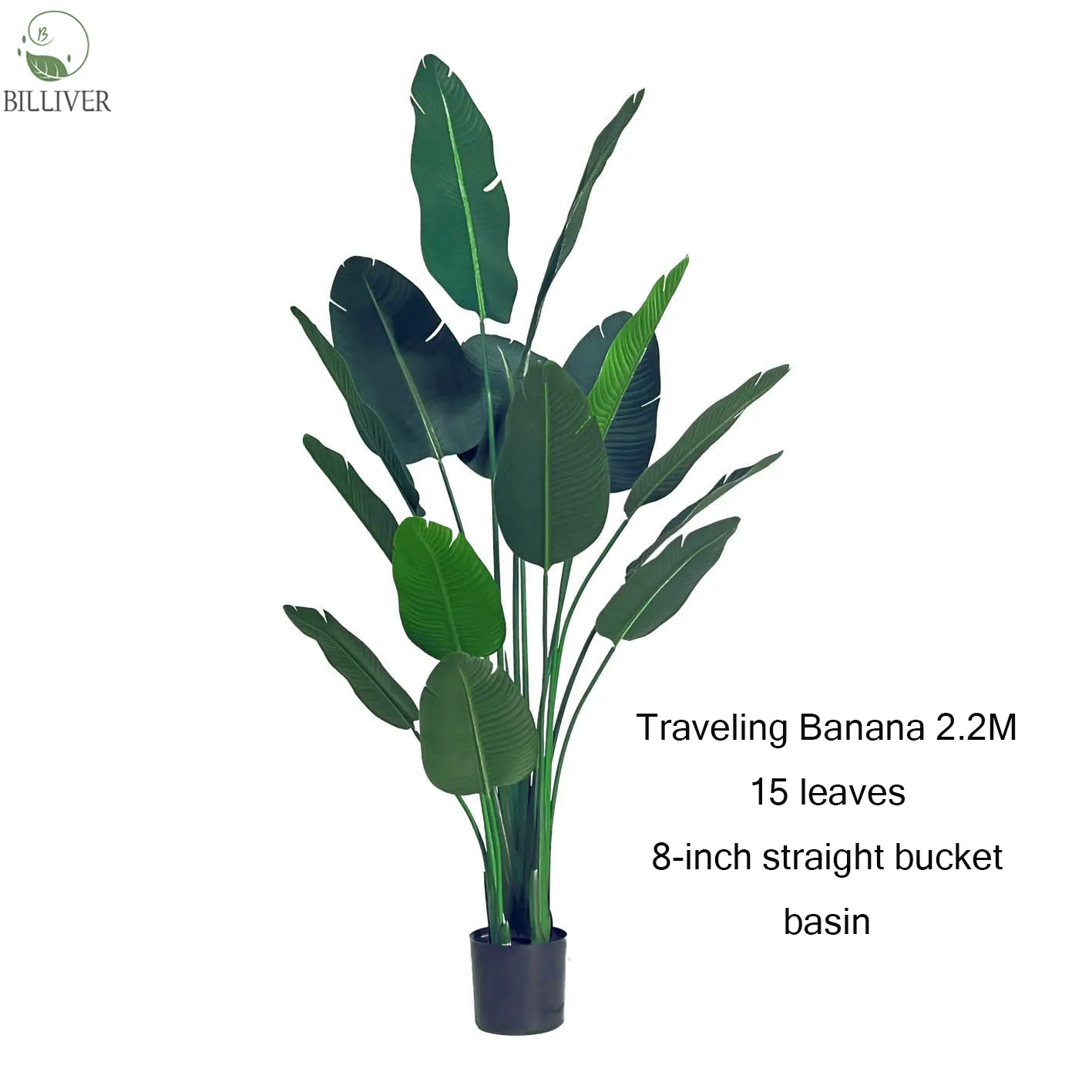 Banane de voyage pour la décoration de salle de mariage plantes artificielles pour la décoration de fête de mariage