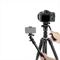 Tête de trépied en alliage d'aluminium FY830 – Détachable, portable et compacte pour la photographie et la vidéographie (Compatible)