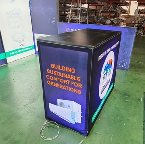 Tùy chỉnh thương mại hiển thị hiển thị LED Backlit EXPO gian hàng Triển Lãm Đứng ánh sáng Hộp Backdrop các công ty cho ahr EXPO - Product Image 4