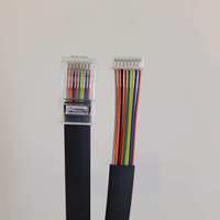 Kabel Ekstensi Telepon RJ45 Flat Kustom, Tembus Tembaga Berlapis Timah, Selubung PVC, 1.5M 600V ISO9001 untuk Data Telepon Kantor