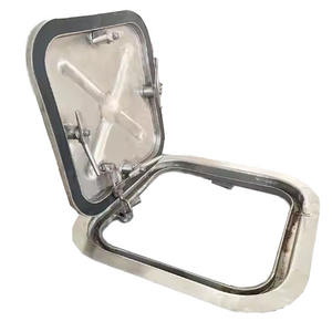 Petites formes rondes carrées de couverture de <span class=keywords><strong>trappe</strong></span> étanches aux intempéries marines en acier inoxydable de haute qualité - Product Image 2