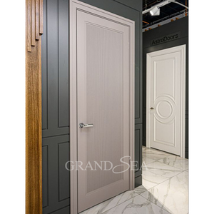 Vietnam Yüksek Kaliteli MDF Ahşap Kapı Toptan Özel Ahşap Kapı Modern Stil - Product Image 3