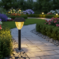 Lampes solaires LED pour jardin, lampes de pelouse extérieures, éclairage décoratif pour la maison, éclairage paysager