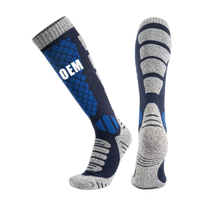 Wholesale Custom Logo Winter Wool <b>Socks</b> – Adult Outdoor Sport Crew <b>Socks</b> Moisture Wicking Warm Knitted Newest Design - Product Image 1