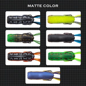 Appât souple Bionic Topwater <span class=keywords><strong>de</strong></span> haute qualité personnalisé 65mm 15g <span class=keywords><strong>leurre</strong></span> grenouille <span class=keywords><strong>pour</strong></span> la pêche à la tête <span class=keywords><strong>de</strong></span> serpent à grande bouche - Product Image 6