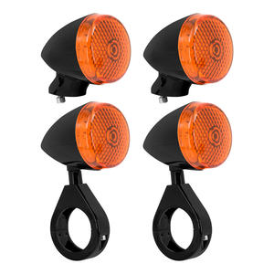 Intermitentes Delanteros y Traseros para Motocicleta, Aptos para Harley, 39mm 41mm, Luz Indicadora LED, Modificación, 4 Piezas - Product Image 4