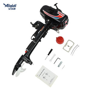 Moteur de popa XW4W 2HP 2 tempos, leme, direcao, controlador de embreagem, motor de popa a gasolina - Product Image 1