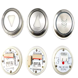 Botón de Elevador Estilo Diseño Industrial <span class=keywords><strong>ANWEN</strong></span> AN181G01 AN180, Repuestos para Elevadores - Product Image 1