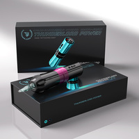 Thunderlord U7 Minder Vibratie Machine Voor Wenkbrauw Tatoeages Professionele Draadloze Roterende Tattoo Pen Machine Set