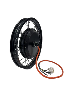 Moteur de moyeu haute vitesse QS273 8KW 3T/3.5T/4T/5T 72V 8000W QS 17 18 19 21 pouces avec roue de 150 mm pour kit de <span class=keywords><strong>conversion</strong></span> de moto électrique - Product Image 5