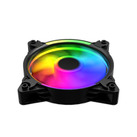 ESGAMING Ventilateur hydraulique populaire Rgb PC 120mm Infini effet miroir Sync Gaming Air dissipateur refroidisseur pour boîtier d'ordinateur
