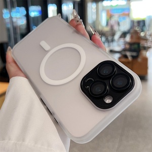 เคสโทรศัพท์พลาสติกกันกระแทกพร้อมตัวป้องกันกล้องสำหรับ iPhone 16 Pro Max แบบแม่เหล็กดูดติด  สำหรับ iPhone 17 Pro Max ขายดี - Product Image 2